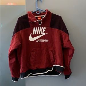 Nike half zip sweater